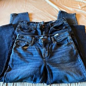 Old Navy Athletic Taper jeans bundle 34x34